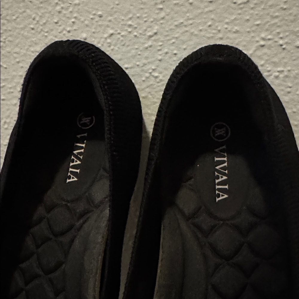 Vivaia Round-Toe Black Flats (Claire) Women's Size 42 or US 10.5 - Picture 4 of 17